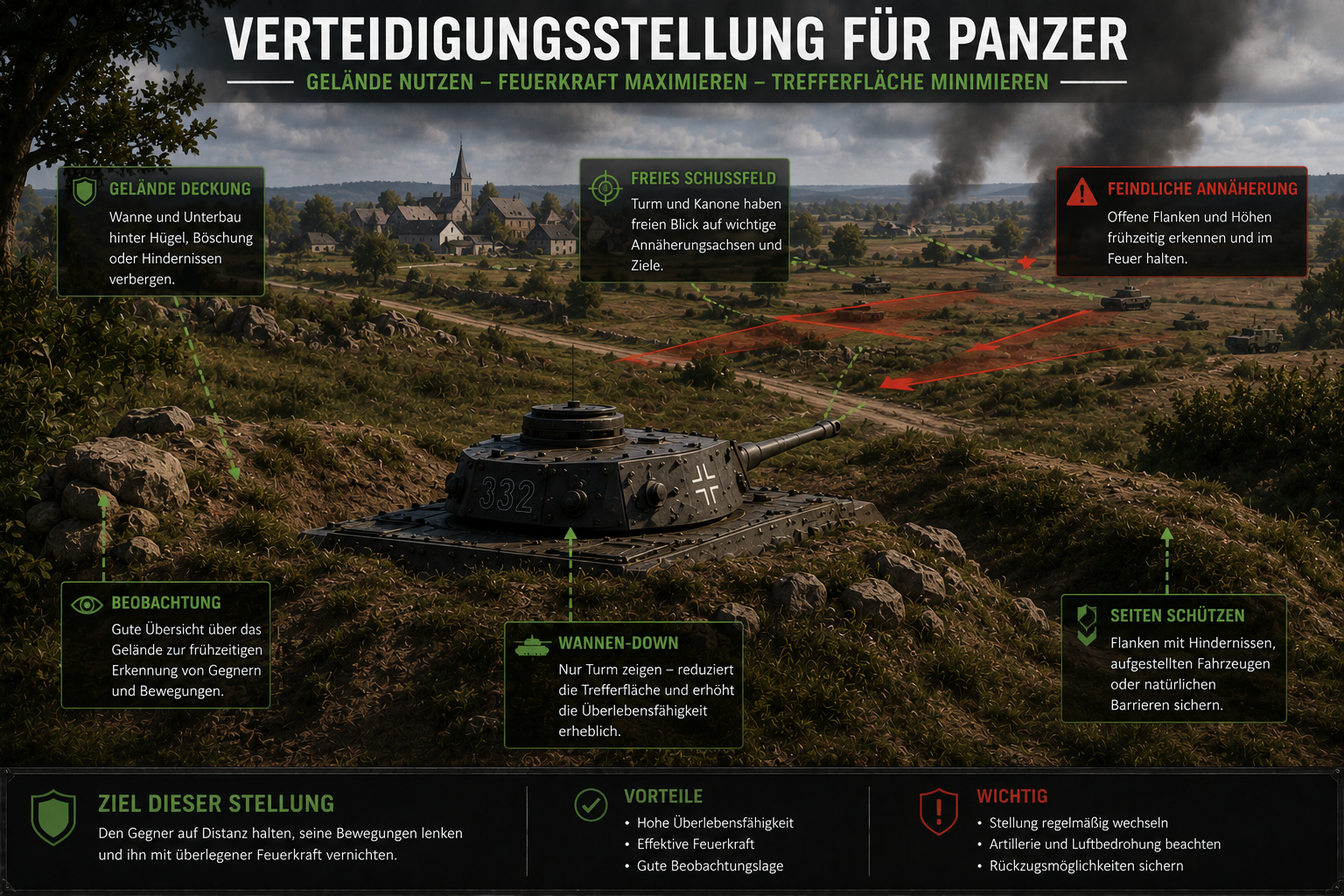 Verteidigungsstellung