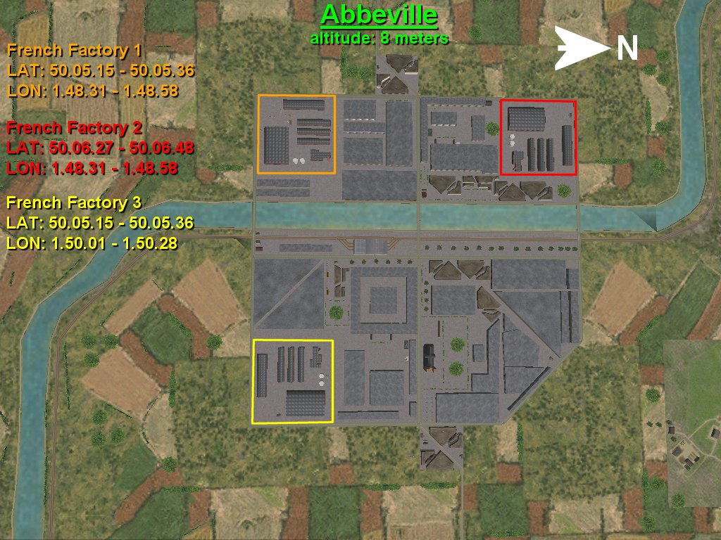 Fabrik in der Nahansicht