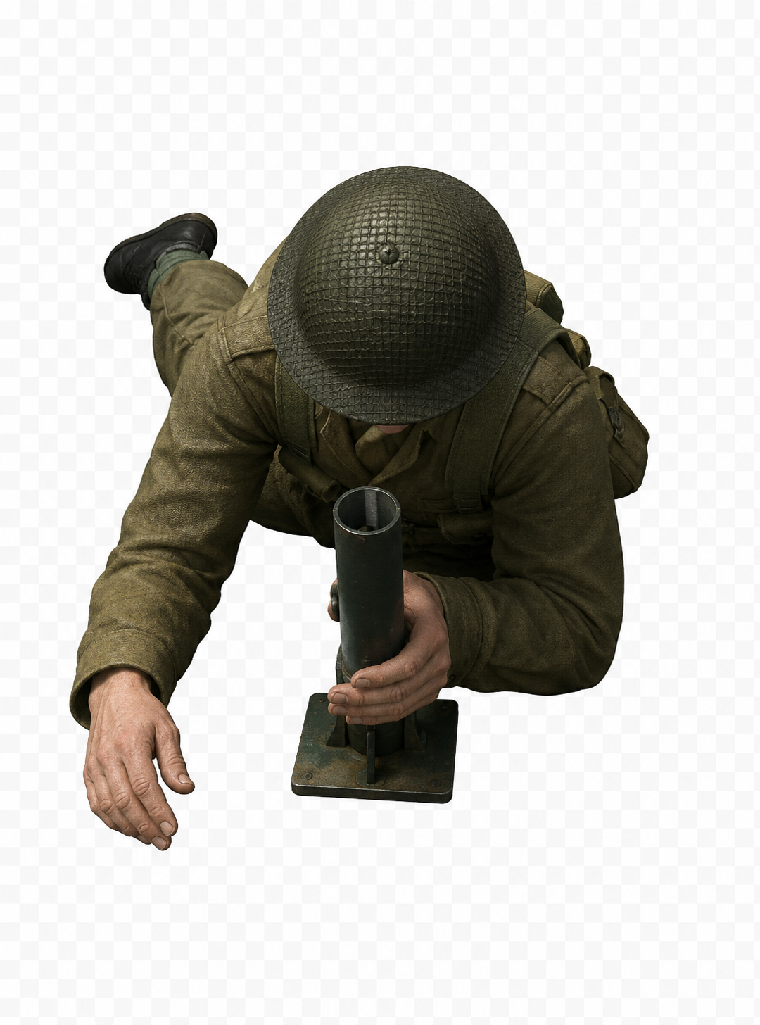 Leichter Mörser 2 inch