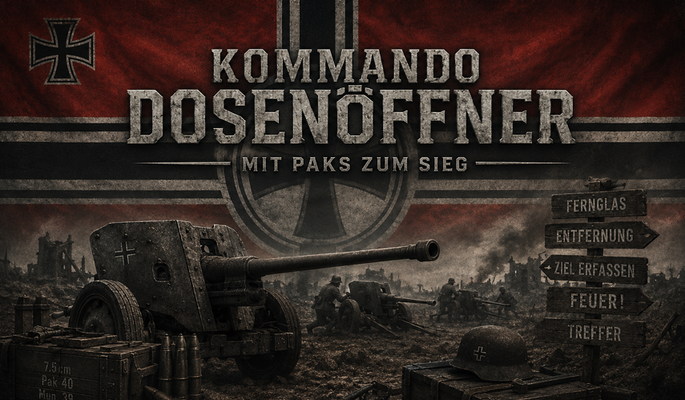 Panzer in Verteidigungsstellung